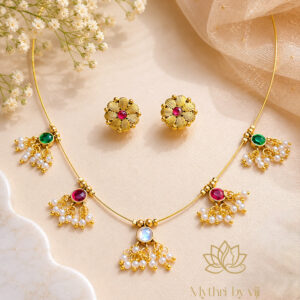 Aami Invisible Chain Necklace Set