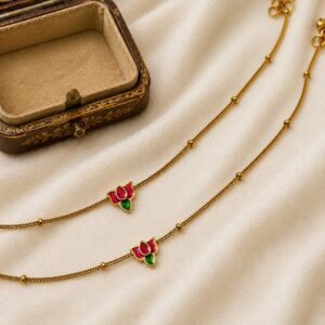 Padma Ruby Anklet