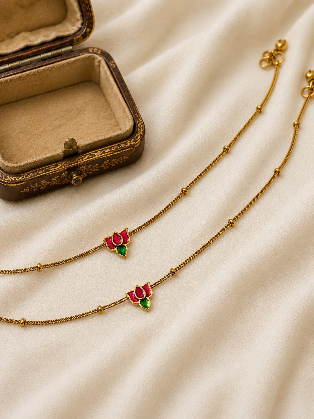 Padma Ruby Anklet