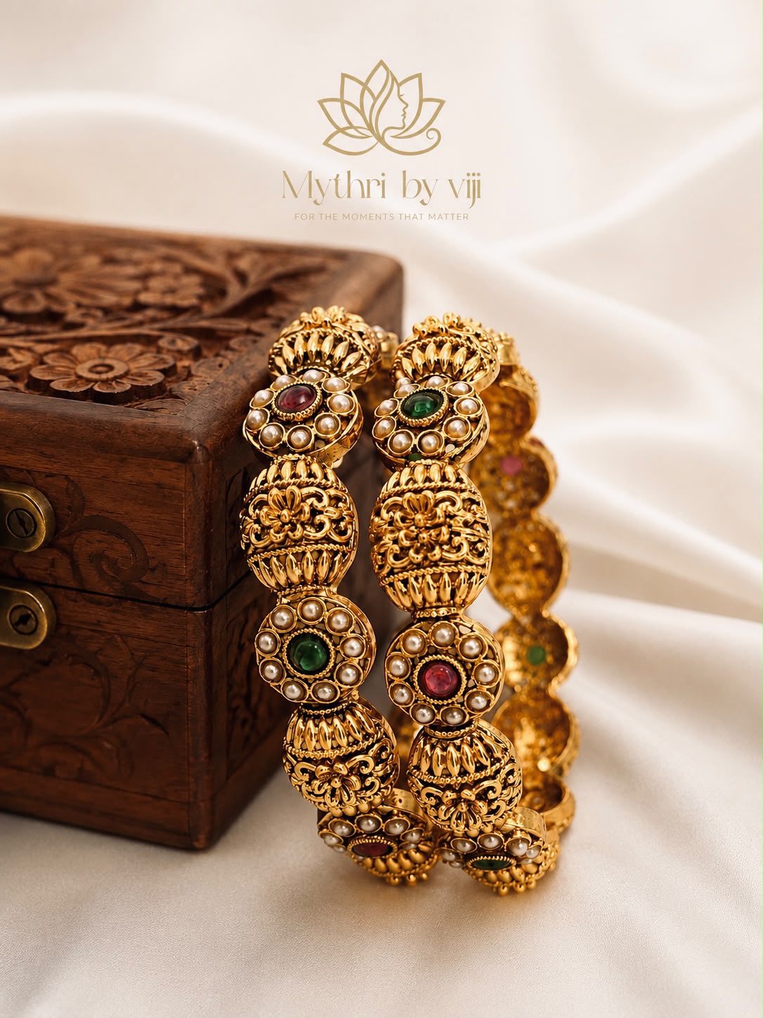 Swathy Antique Kada (For Single Piece)