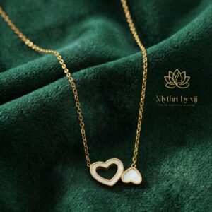 Amora Twin Heart Chain
