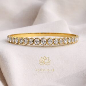 Bezel Set Diamond Tennis Bracelet