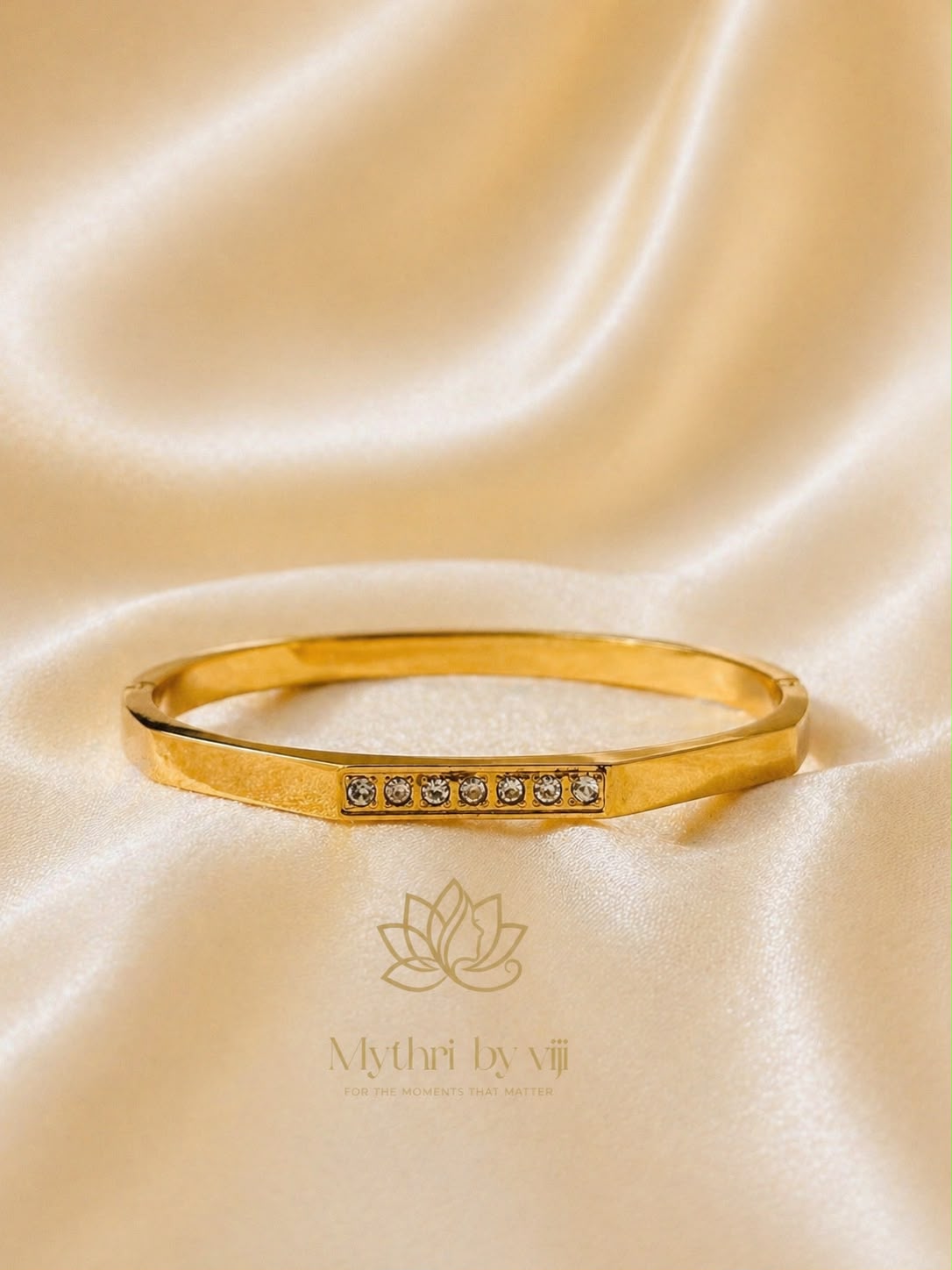 Celine Crystal Bangle