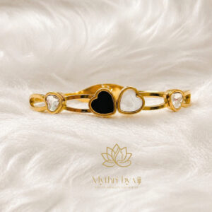 Dual Heart Elegance Bracelet
