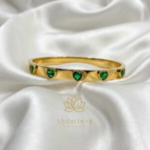 Emerald Love Bangle