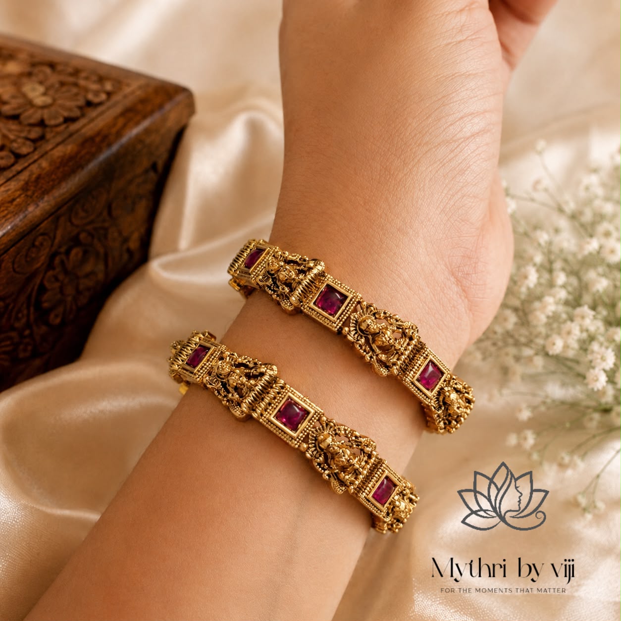 Rajalakshmi Bangle (For Pair) - Image 2