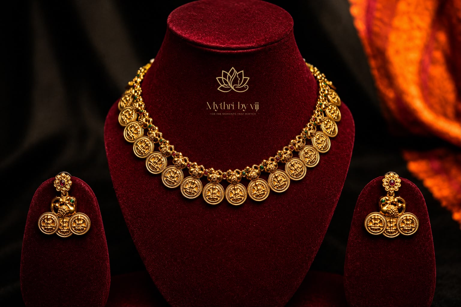 Lakshmi Coin Necklace - Image 5