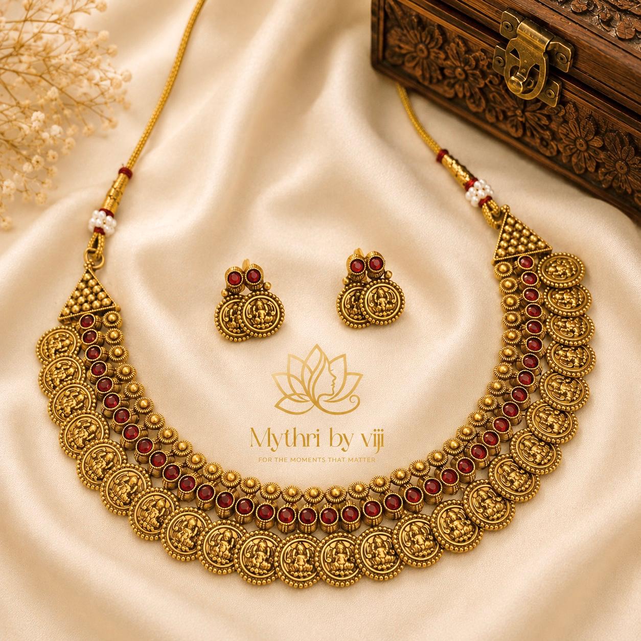 Kasumalika Necklace Set - Image 3