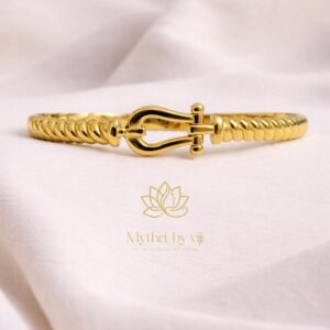 Buckle Luxe Bangle - Regular Size