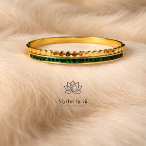 Emerald Radiance Bangle - Baby Size