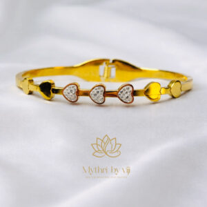 Mia Eternal Hearts Bangle - Baby Size