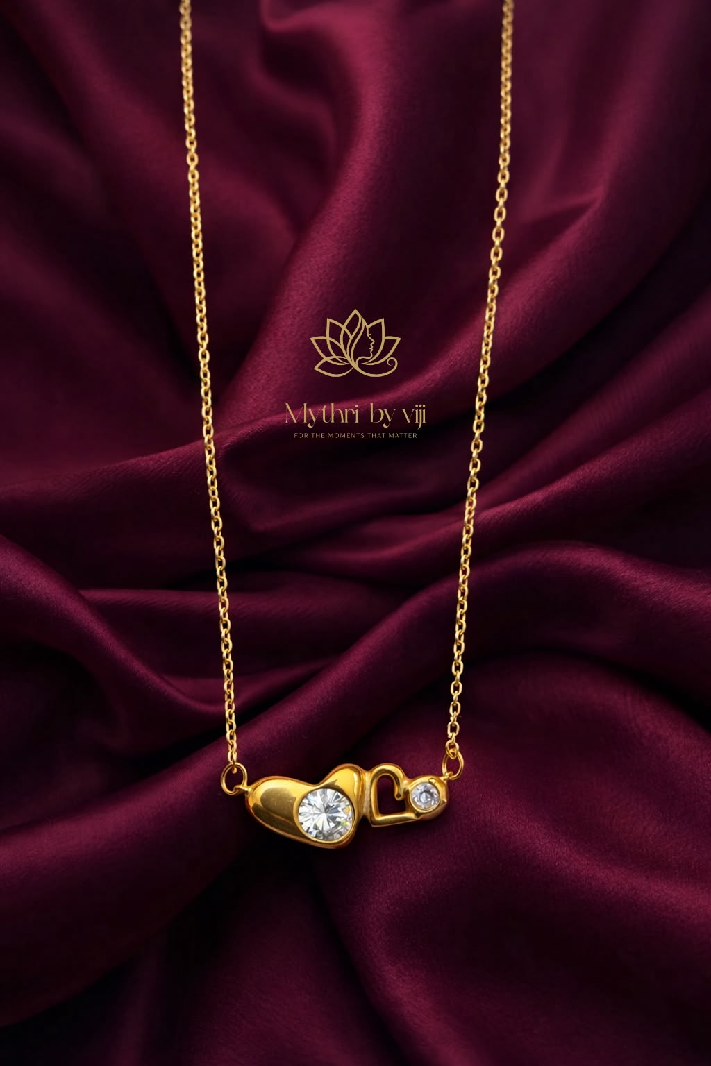Eternal Love Heart Chain