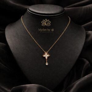 Flora Pearl Drop Chain