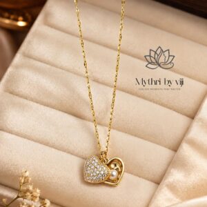 Heart With Pearl