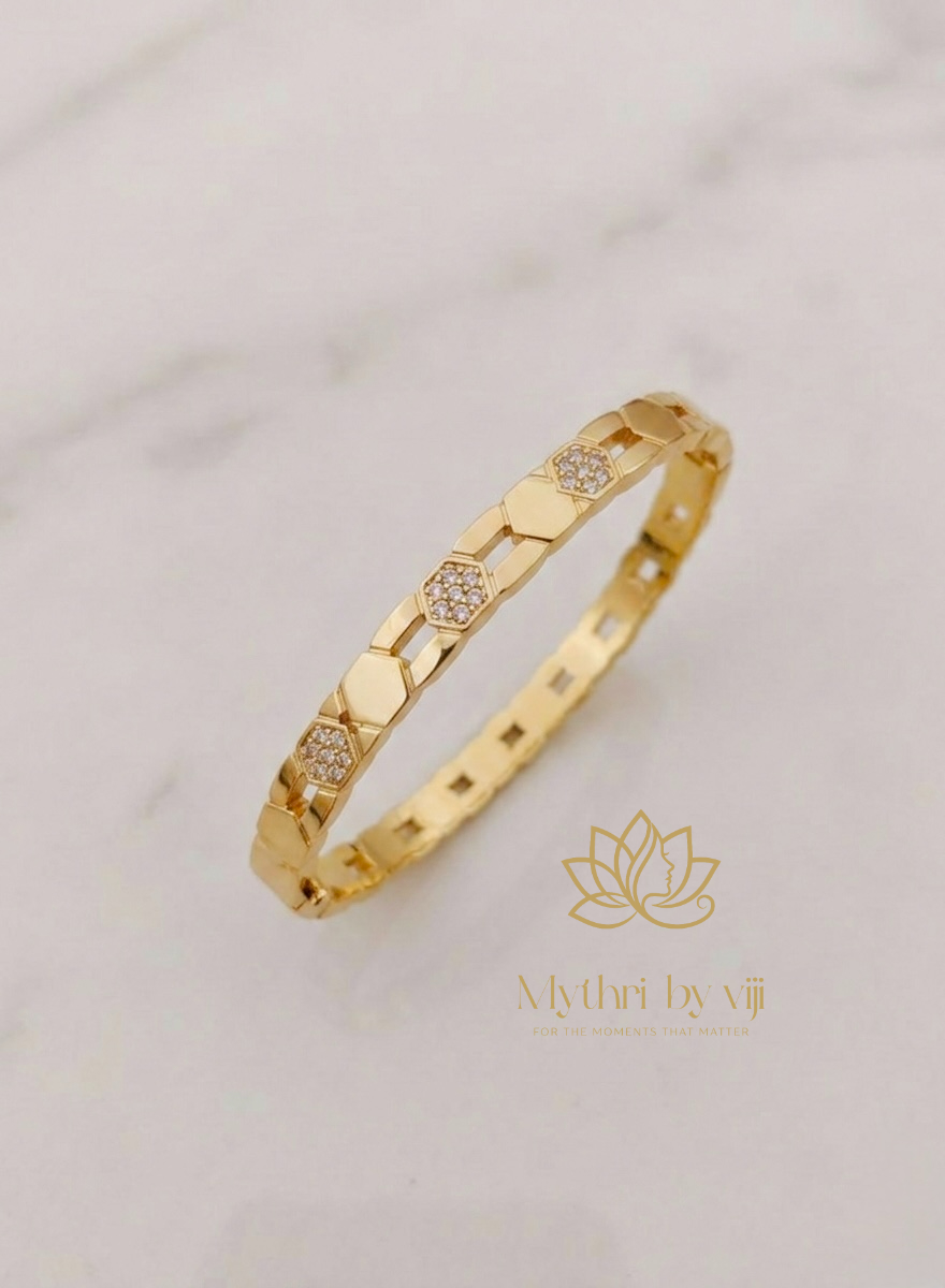 Hexa Royale Bangle - Baby Size