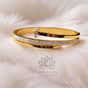 Lumiere Gold Bangle - Baby Size