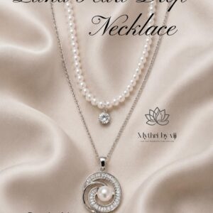 Luna Pearl Drop Silver
