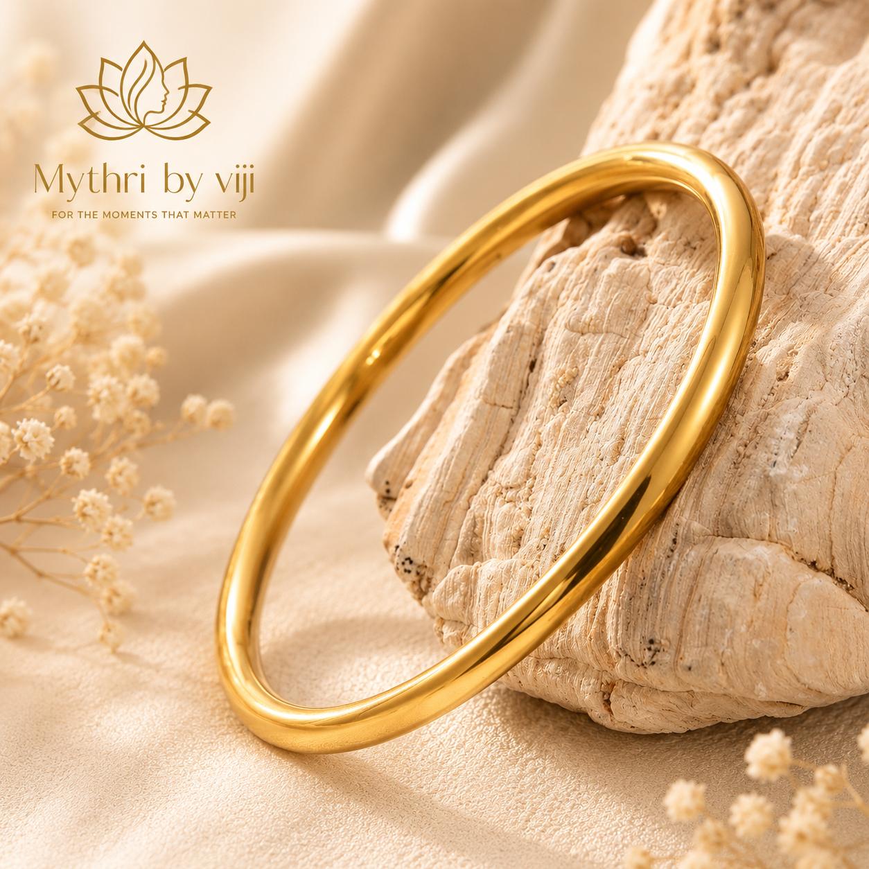 Riya Gold Bangle - Baby Size
