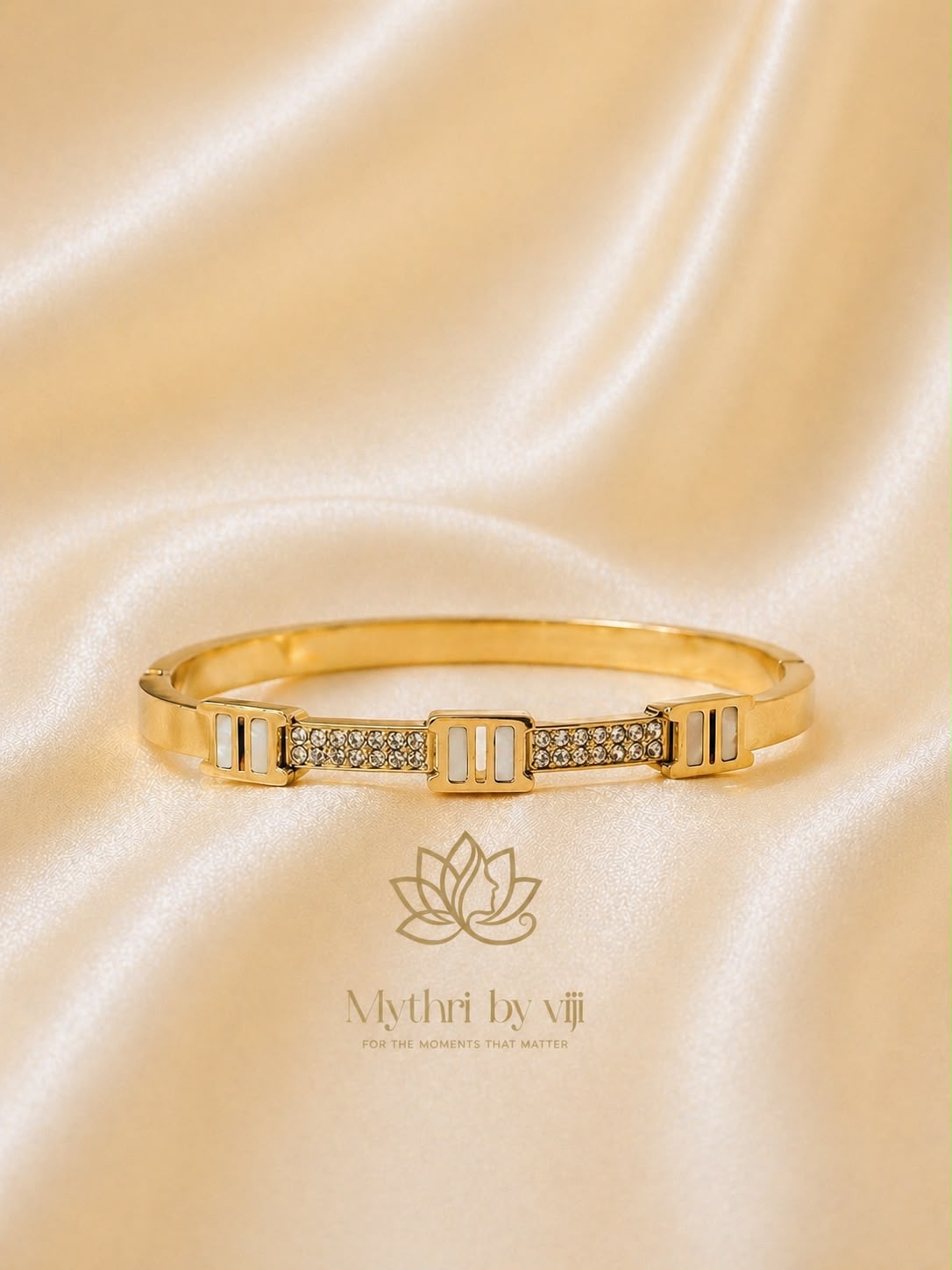 Rosy Luxe Bangle - Baby Size