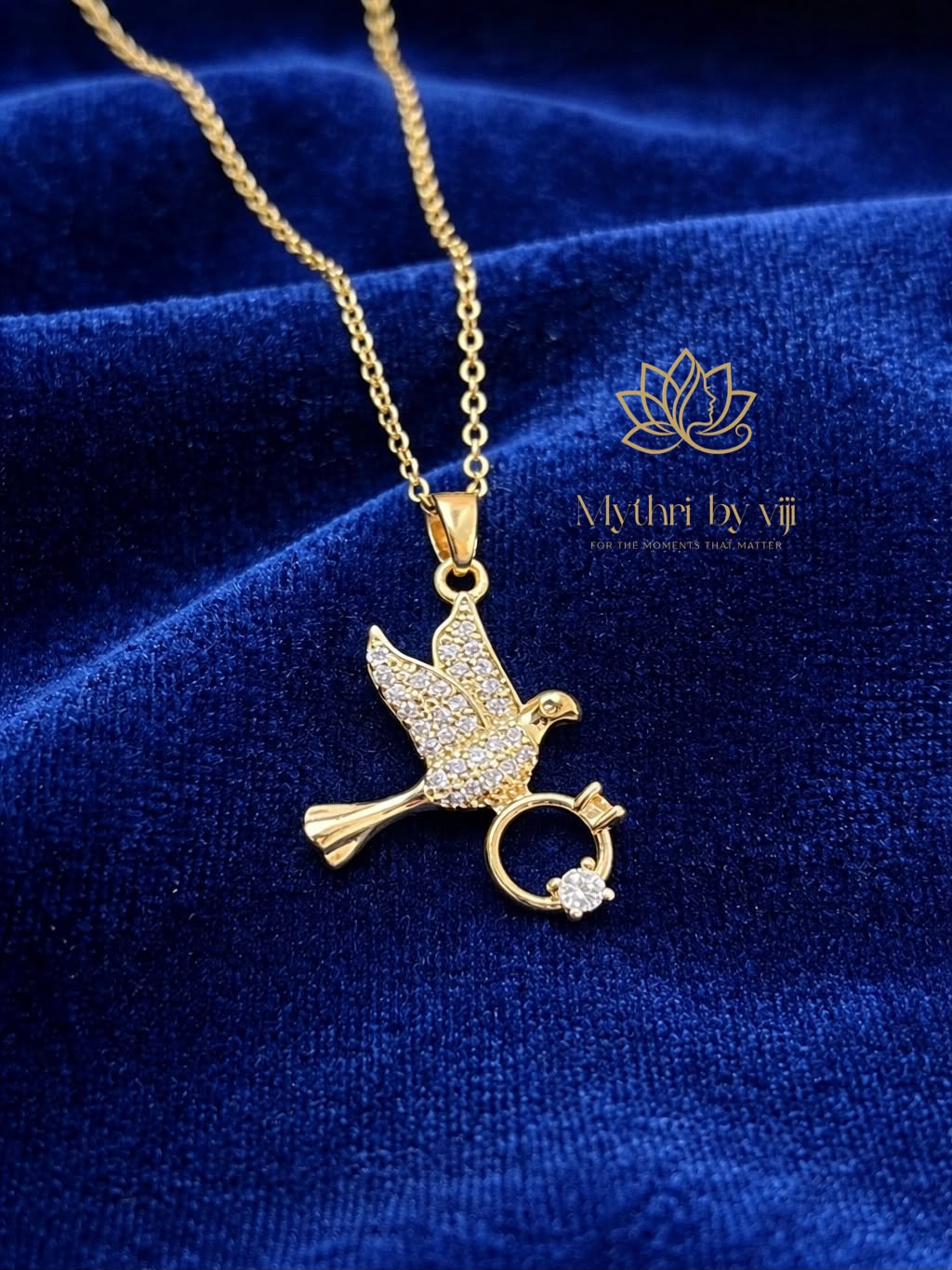 Royal Bird Pendant Chain
