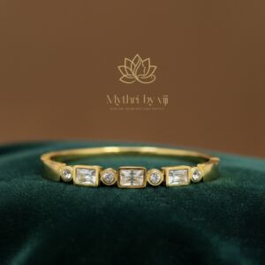 Trinity Crystal Bangle - Baby Size