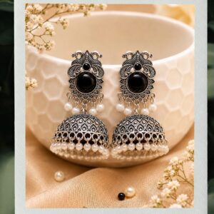 Gayathri Oxidized Jhumka