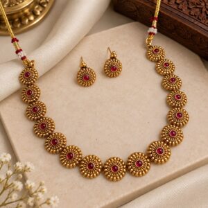 Nihaara Kumud Necklace set