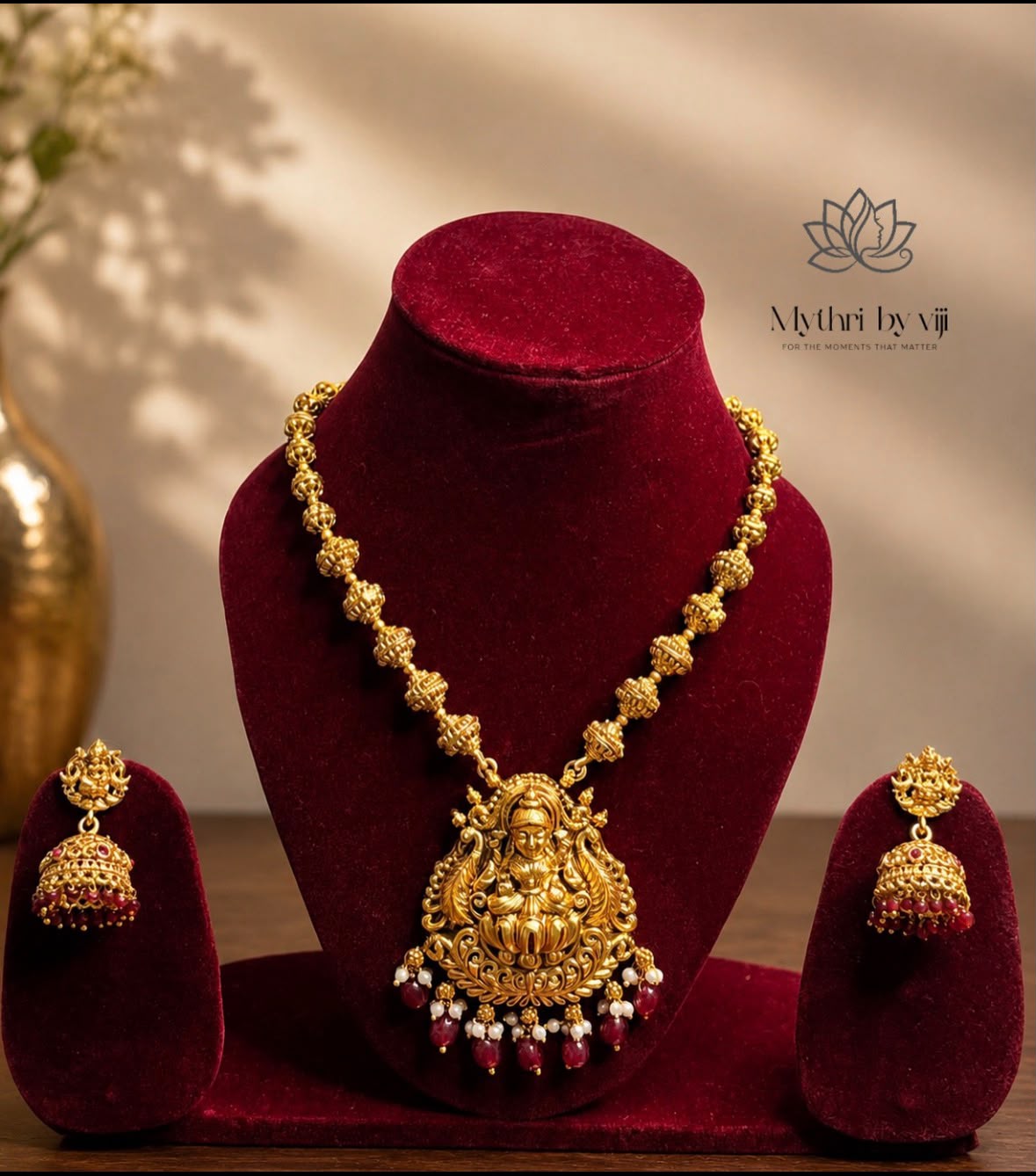 Sri Mahalakshmi Beaded Haram