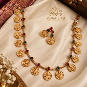 Lakshmi Coin Necklace