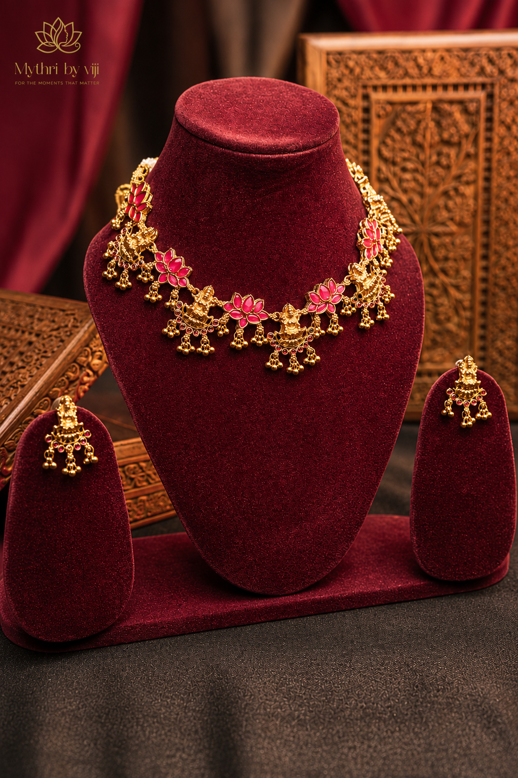 Padma Vaibhavam Necklace - Image 2