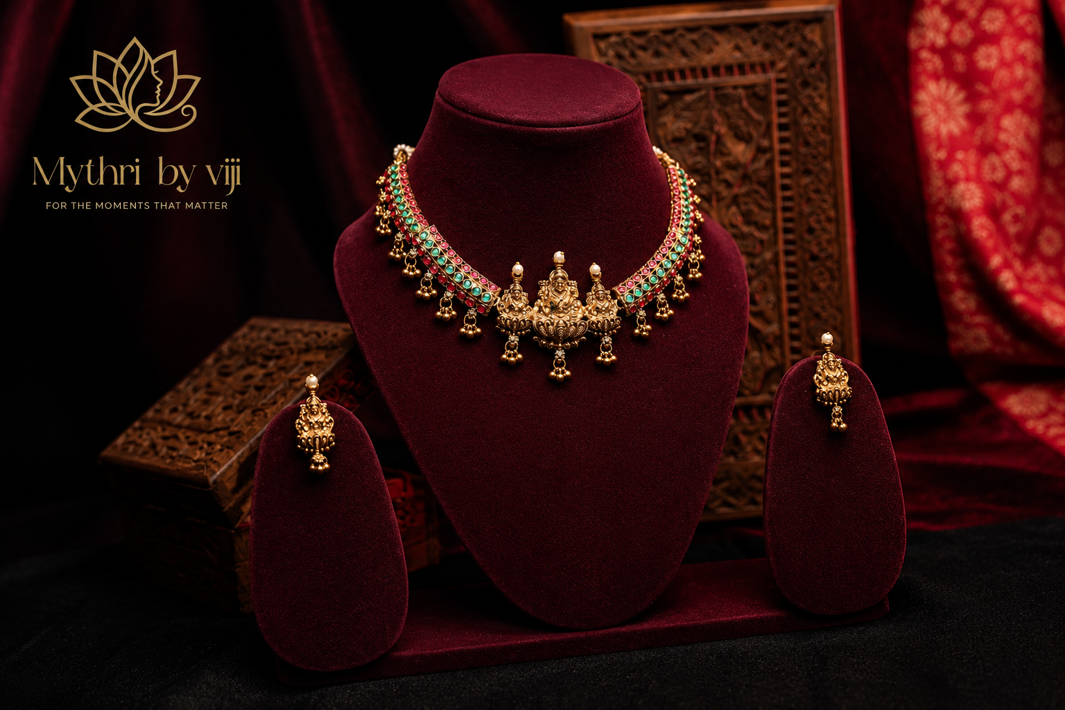 Shriya Lakshmi Necklace